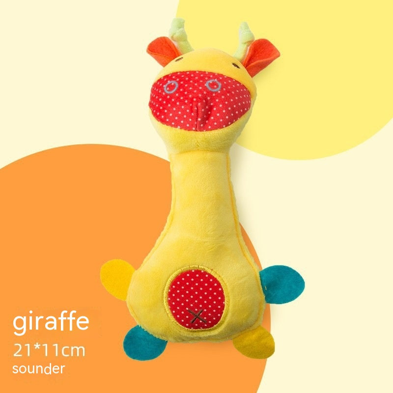 KFX-9514301 Durable Plush Dog Toy for Molar Training and Vocal Play