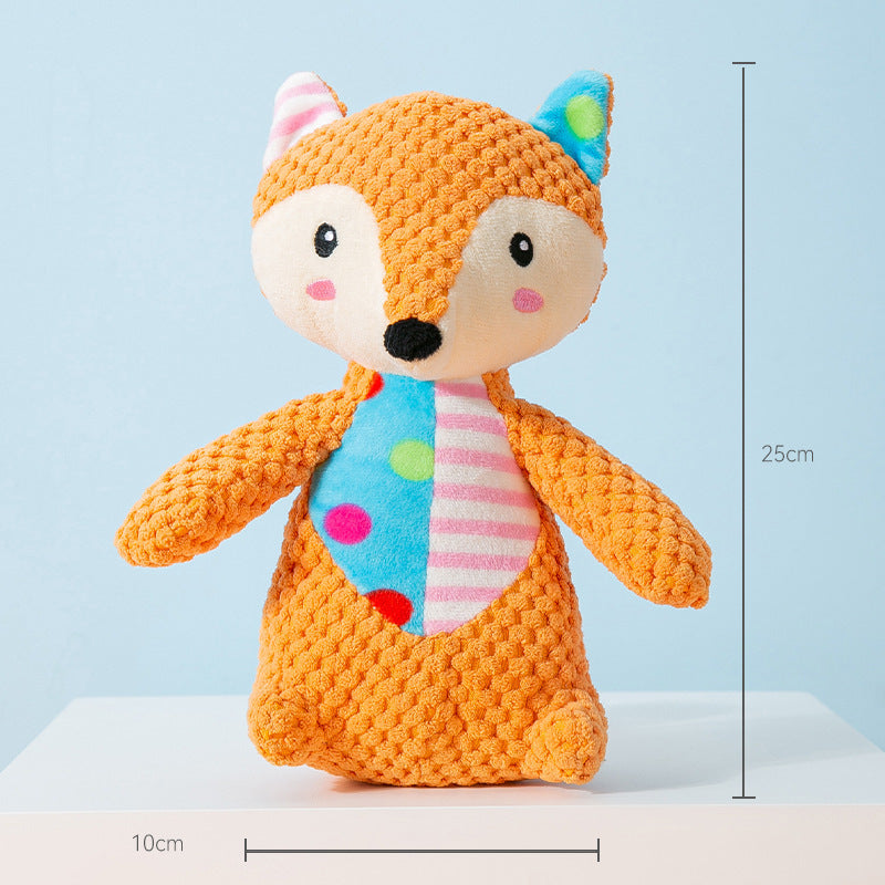 KFX-9514301 Durable Plush Dog Toy for Molar Training and Vocal Play