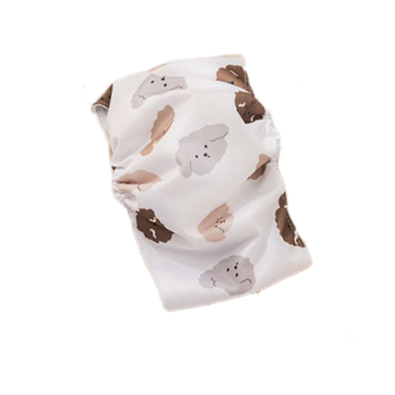 KFX-9516733 Soft Reusable Pet Diaper with Leakproof Design and Adjustable Waistband for Male Dogs