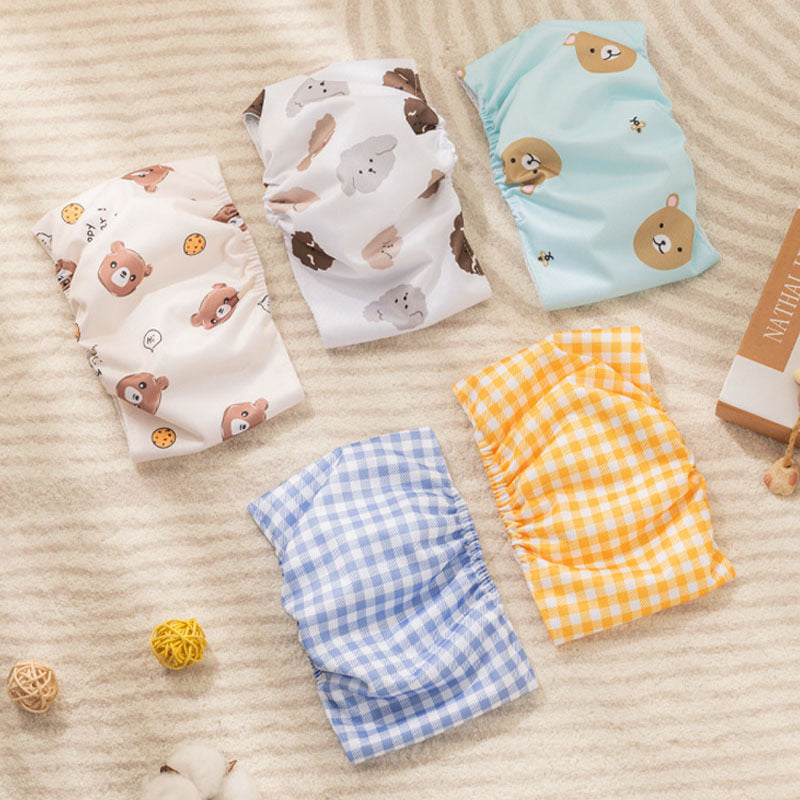KFX-9516733 Soft Reusable Pet Diaper with Leakproof Design and Adjustable Waistband for Male Dogs