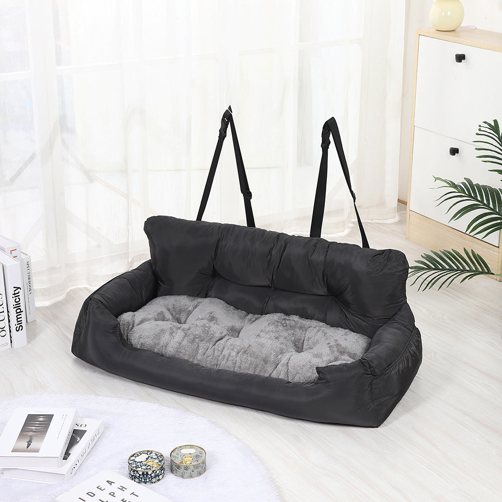 KFX-9519293 Cozy Pet Car Seat for Dogs - Travel Cushion Kennel in Various Colors