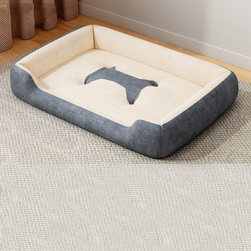 KFX-9523645 Cozy Pet Dog and Cat Bed with Multiple Size Options for Ultimate Comfort
