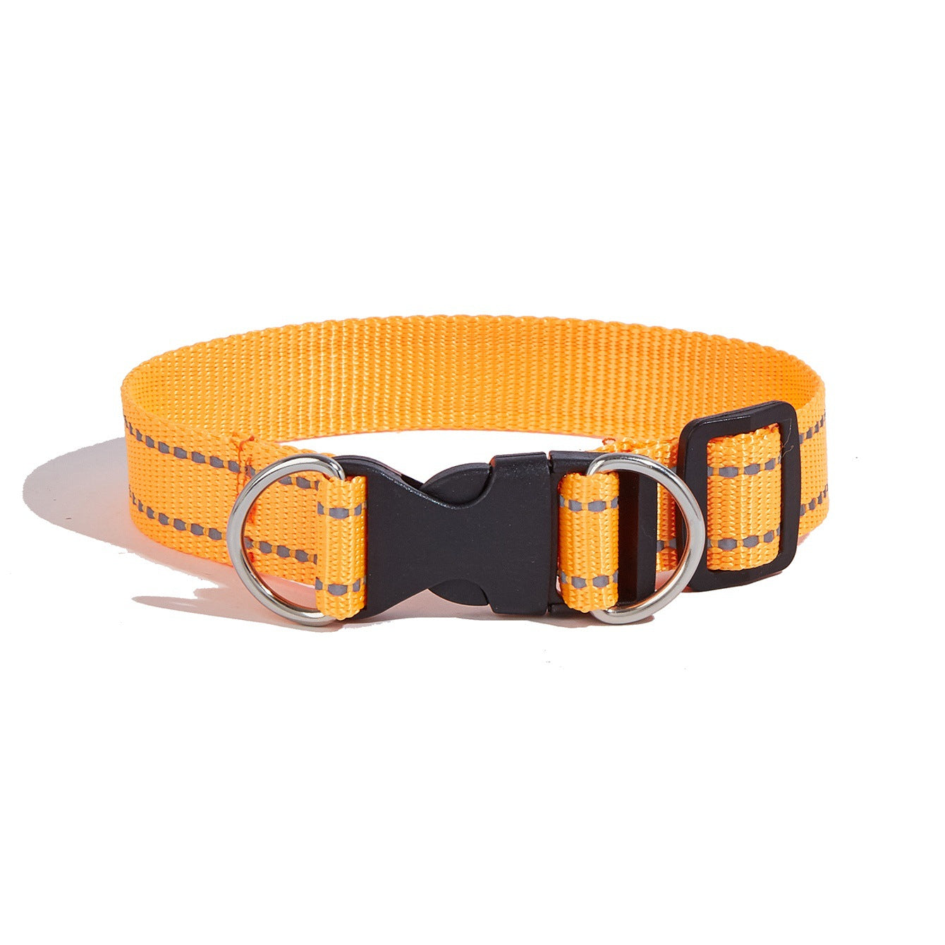 KFX-9524797 Durable Nylon Handheld Dog Leash with Adjustable Collar in Various Colors