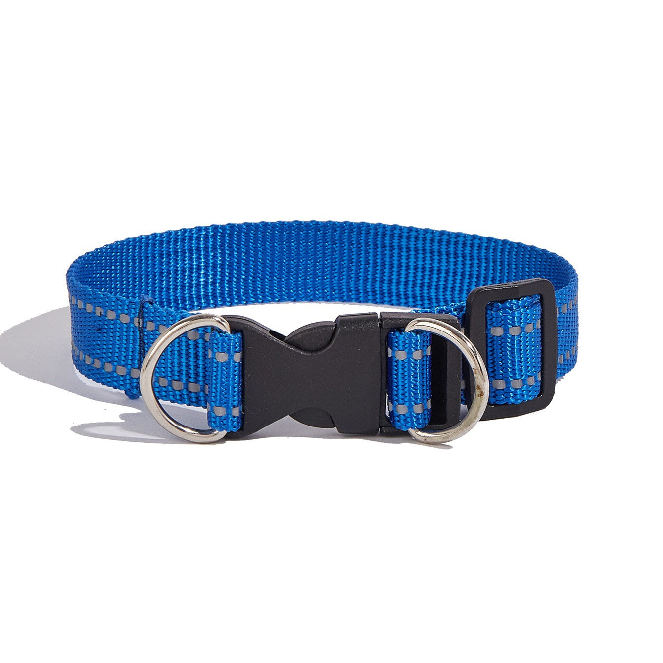 KFX-9524797 Durable Nylon Handheld Dog Leash with Adjustable Collar in Various Colors