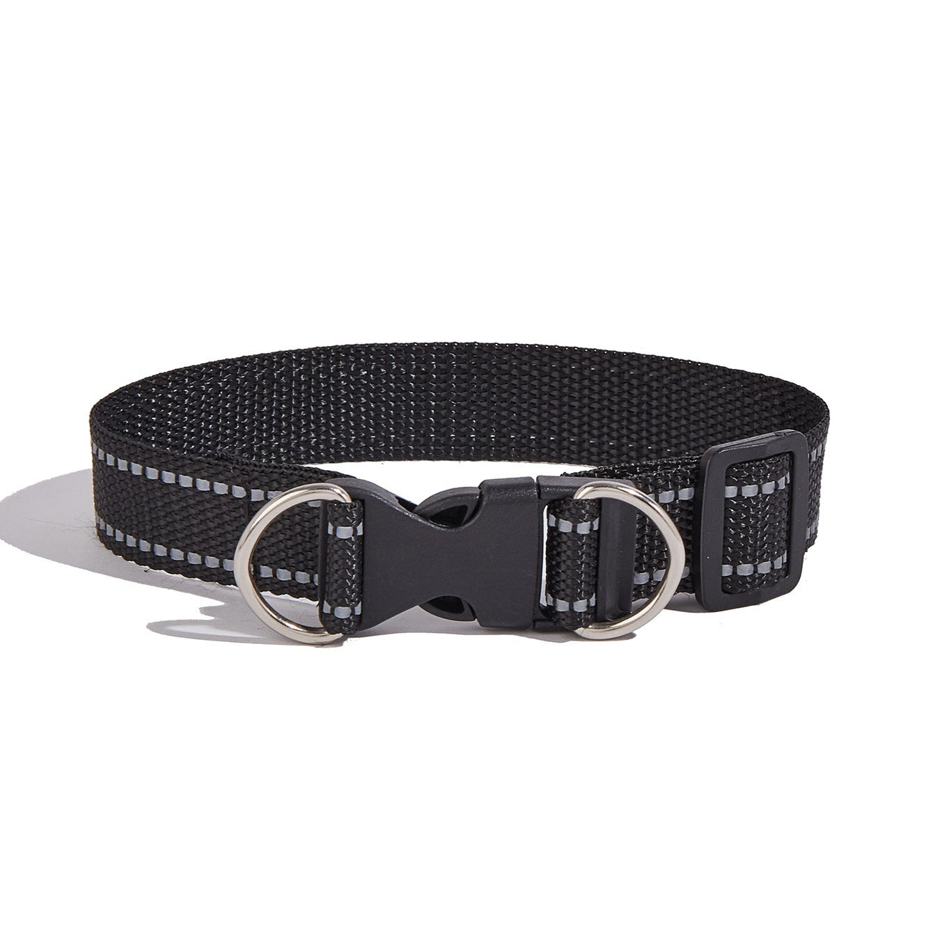 KFX-9524797 Durable Nylon Handheld Dog Leash with Adjustable Collar in Various Colors