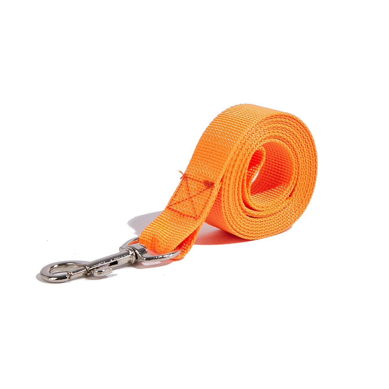 KFX-9524797 Durable Nylon Handheld Dog Leash with Adjustable Collar in Various Colors
