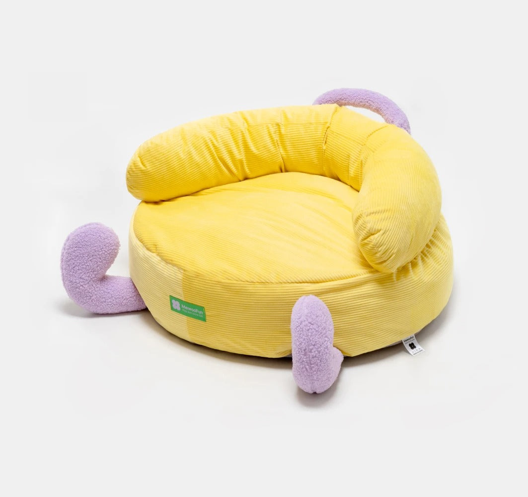 KFX-9525053 Cozy Removable and Washable Small Dog and Cat Pet Nest Bed