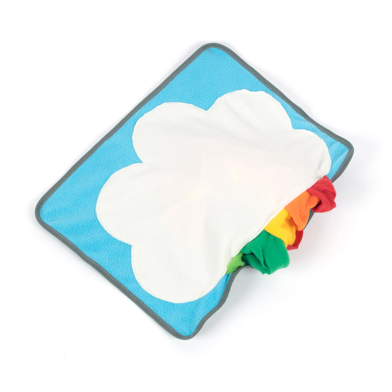 KFX-9528253 Interactive Snuffle Mat for Dogs - Enrichment Feeding Puzzle Toy for Natural Foraging Skills and Stress Relief