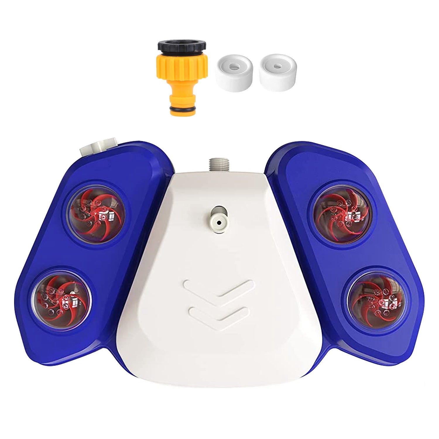 KFX-9536573 Multifunctional Automatic Dog Water Fountain with Sprinkler and Shower Balls for Drinking and Playtime