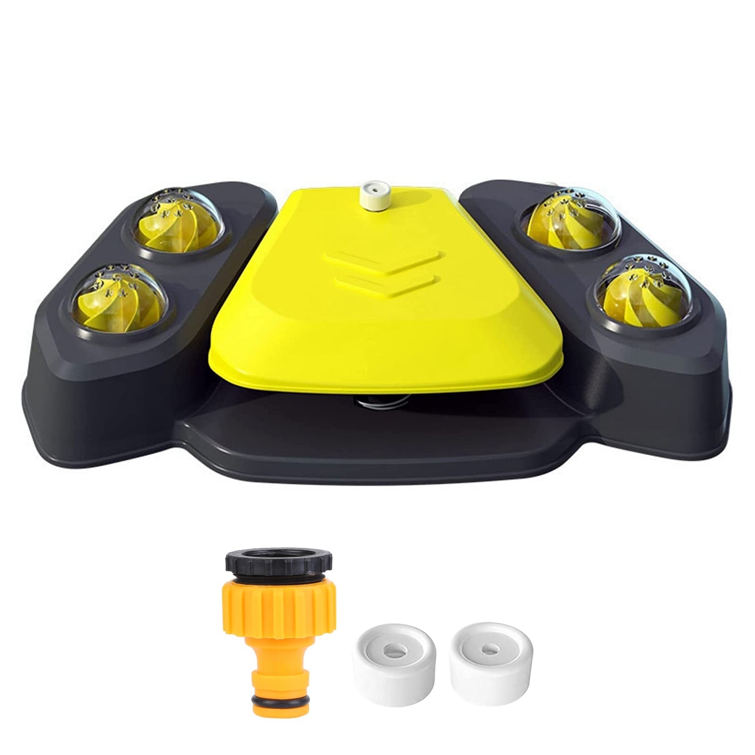 KFX-9536573 Multifunctional Automatic Dog Water Fountain with Sprinkler and Shower Balls for Drinking and Playtime