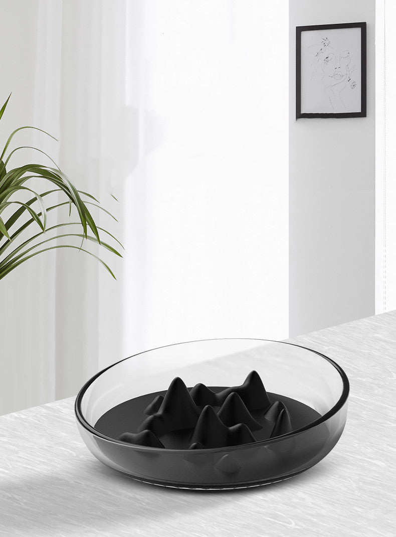 KFX-9536701 Silicone Slow Feed Bowl for Dogs and Cats - Yuanshan & Whale Shark Designs