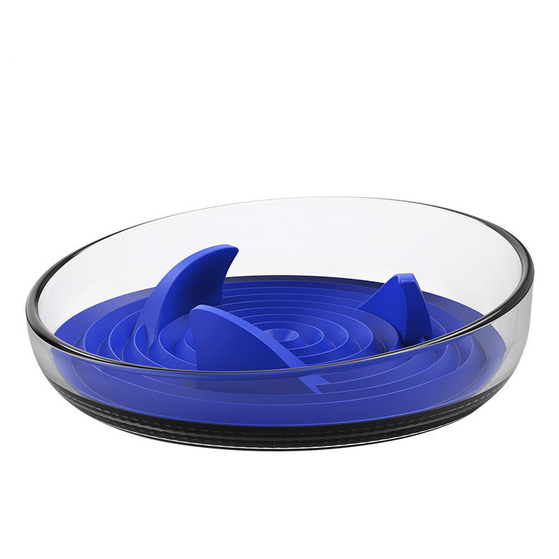 KFX-9536701 Silicone Slow Feed Bowl for Dogs and Cats - Yuanshan & Whale Shark Designs