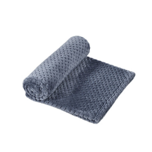 KFX-9537341 Coral Fleece Blanket for Dogs, Soft and Cozy Pet Bed Cover in Multiple Colors and Sizes
