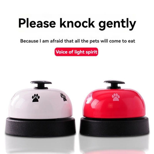 KFX-9541309 Pet Training Bell for Cats and Dogs - Interactive Training Toy with Footprints Design