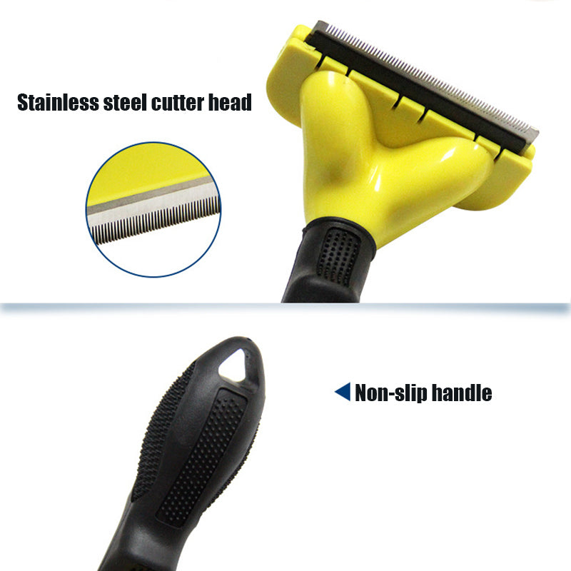 KFX-9547837 Double Bubble Case Hairdressing Knife Comb for Pet Grooming