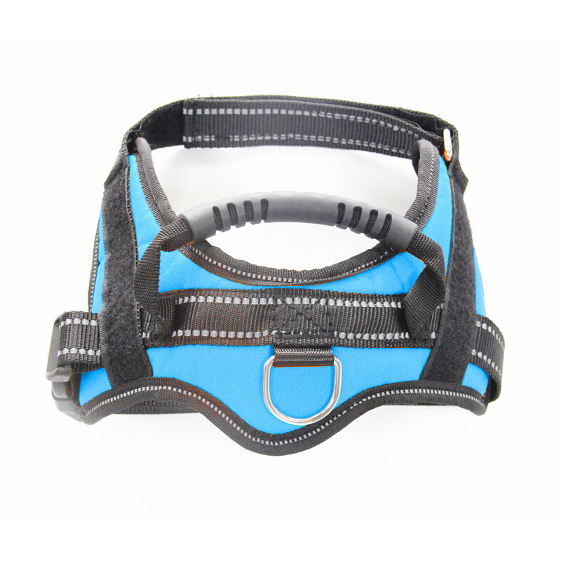 KFX-9551293 Pet Hand-Holding Rope Chest Strap Vest with Leash in Multiple Colors