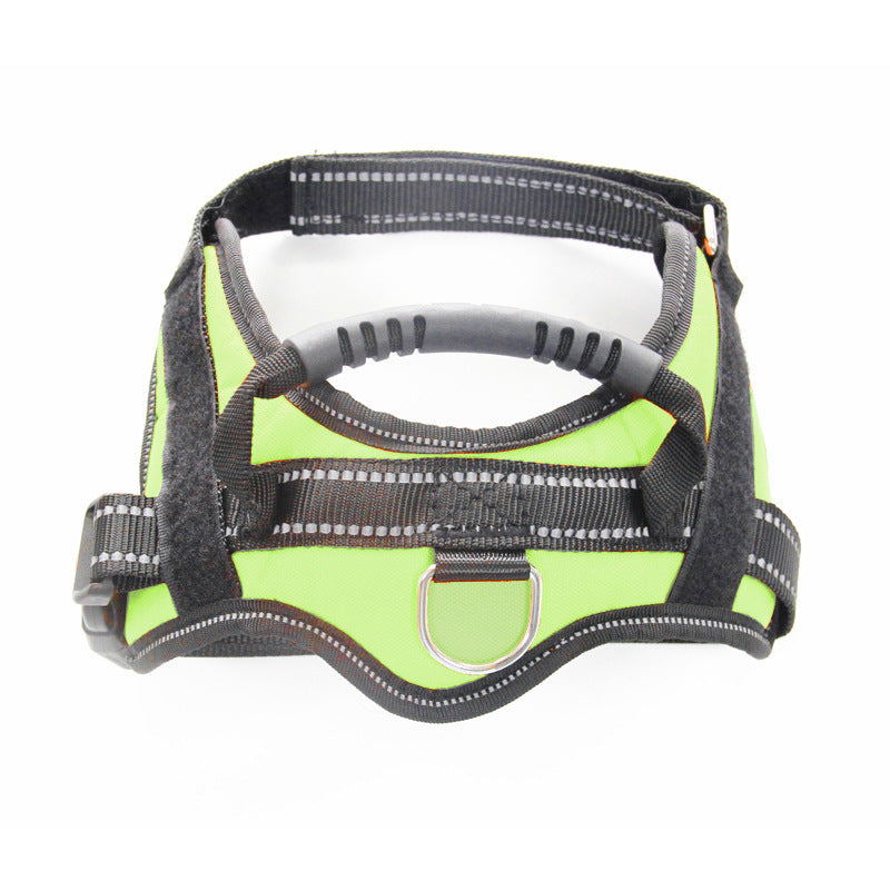 KFX-9551293 Pet Hand-Holding Rope Chest Strap Vest with Leash in Multiple Colors