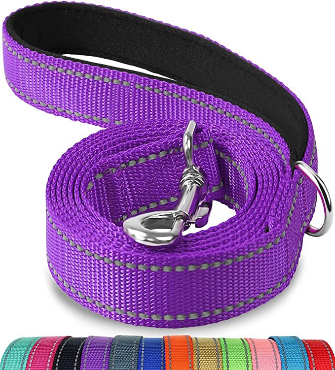 KFX-9551805 Reflective Pet Rope Leash for Dogs - Multiple Color Options Available