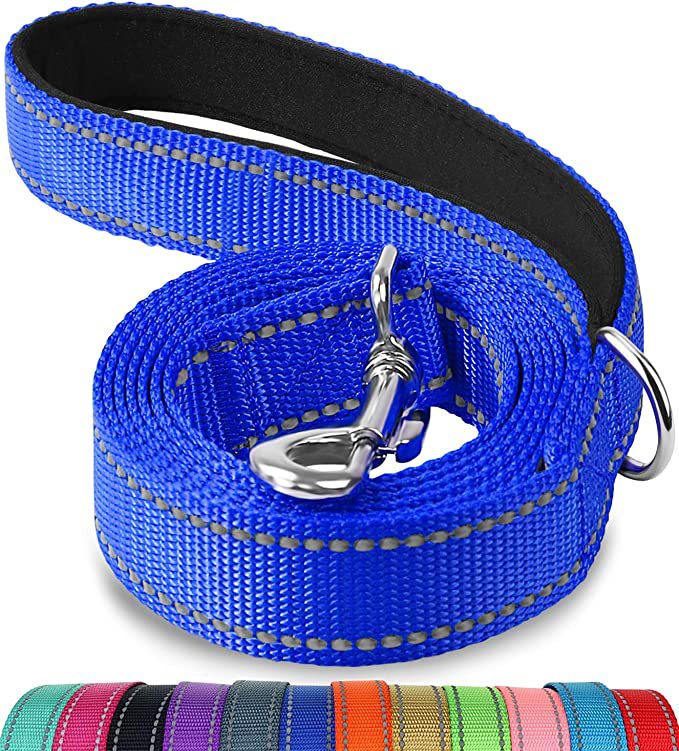 KFX-9551805 Reflective Pet Rope Leash for Dogs - Multiple Color Options Available