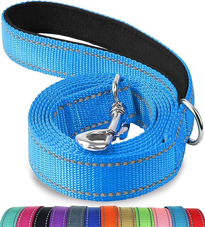 KFX-9551805 Reflective Pet Rope Leash for Dogs - Multiple Color Options Available