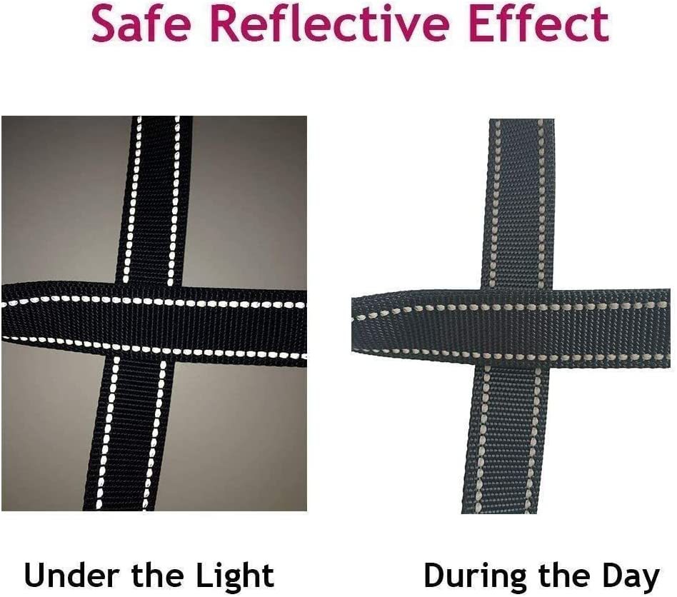 KFX-9551805 Reflective Pet Rope Leash for Dogs - Multiple Color Options Available