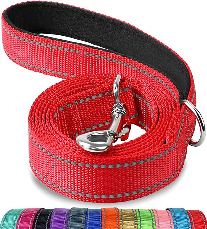 KFX-9551805 Reflective Pet Rope Leash for Dogs - Multiple Color Options Available