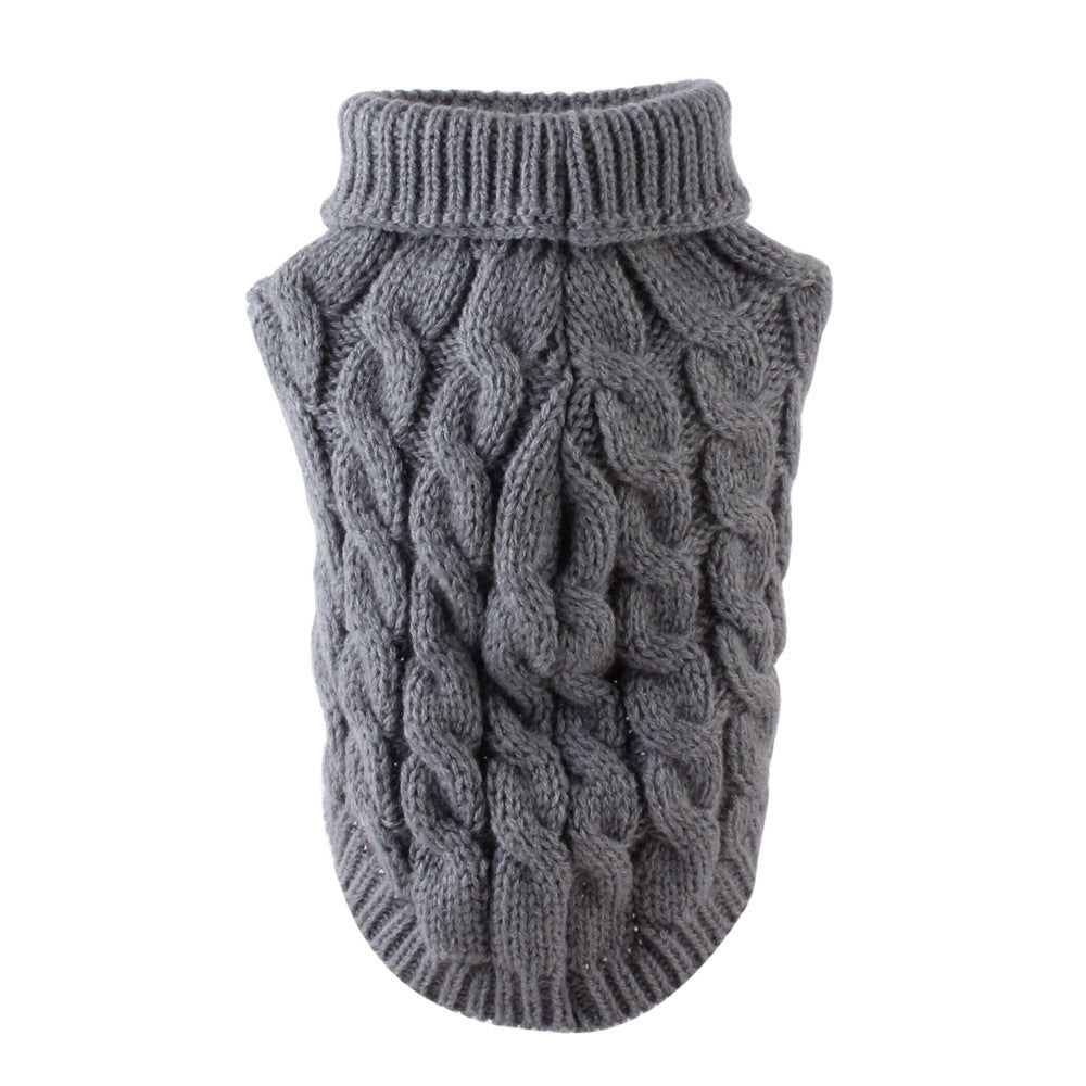 KFX-9555773 Cozy Knit Sweaters for Small and Medium Dogs in Various Colors