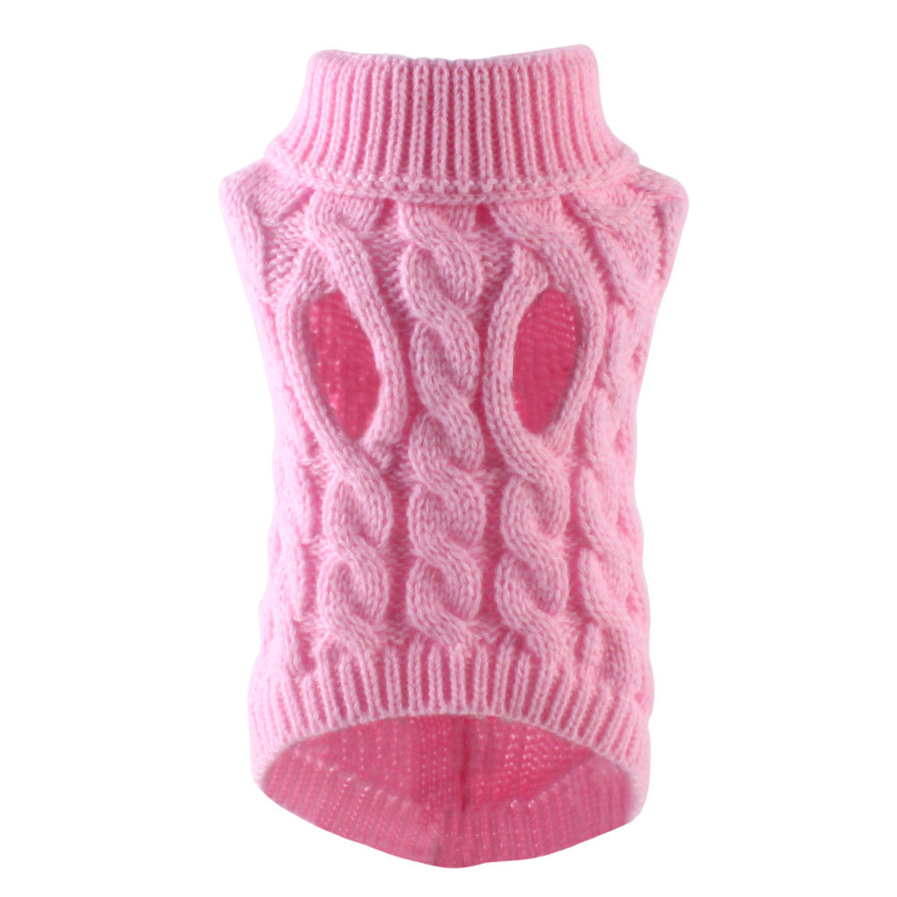 KFX-9555773 Cozy Knit Sweaters for Small and Medium Dogs in Various Colors