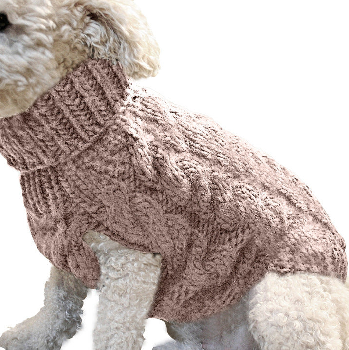 KFX-9555773 Cozy Knit Sweaters for Small and Medium Dogs in Various Colors