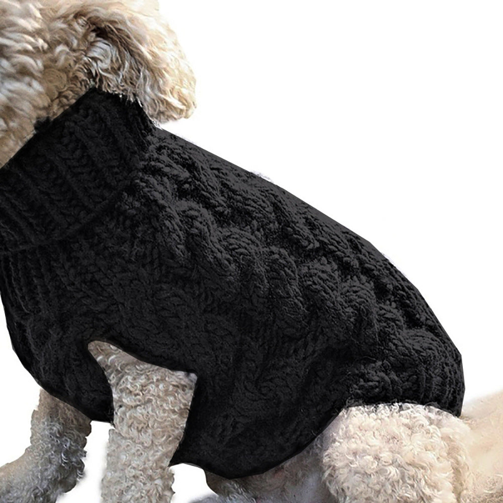 KFX-9555773 Cozy Knit Sweaters for Small and Medium Dogs in Various Colors
