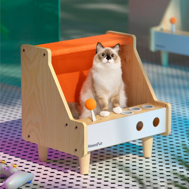 KFX-9557821 All-Season Large Space Cat Scratch Nest - Pure Cotton Canvas, Solid Wood, Various Colors