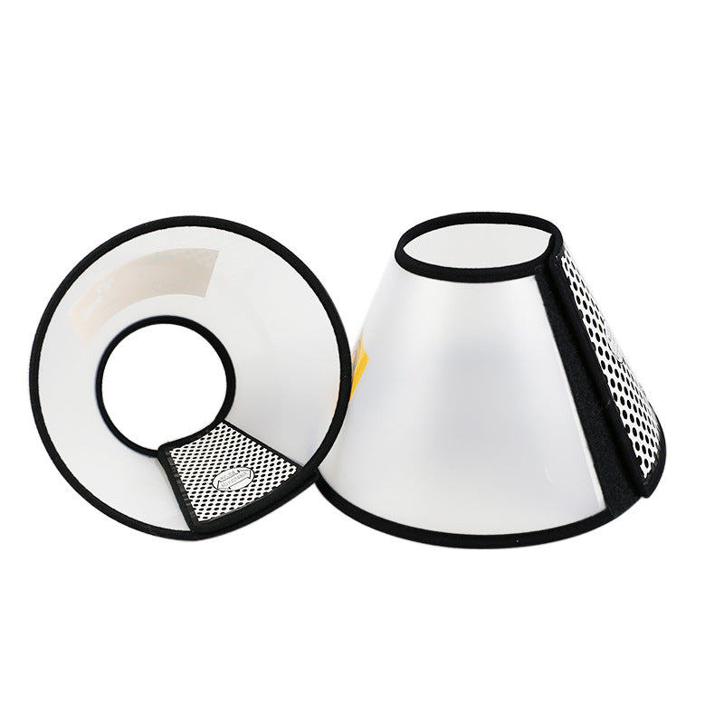 KFX-9565501 Pet Cat and Dog Adjustable Cleaning Collar - Various Sizes with Skin-Friendly Material