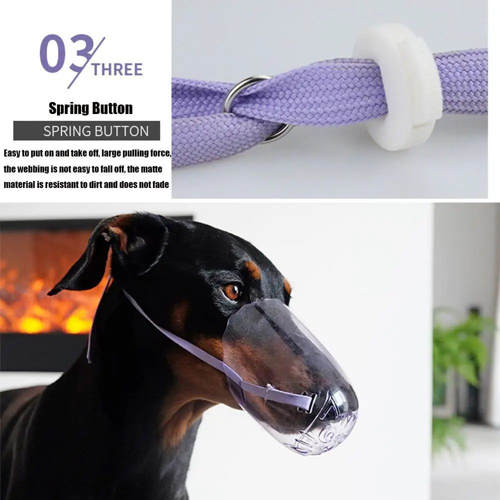 KFX-9566781 Adjustable Cat Muzzle for Grooming and Bathing - Anti-Bite Mouth Cover for Safety