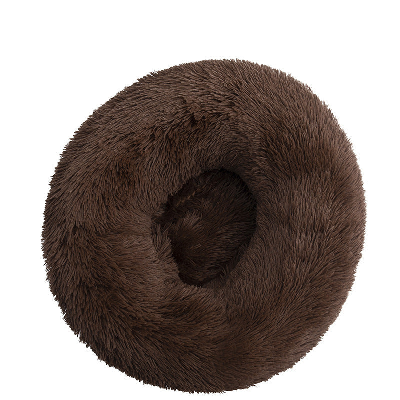 KFX-9567549 Removable and Washable Plush Crystal Velvet Cat Litter Cushion - Warm for Autumn and Winter