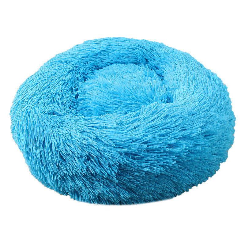 KFX-9567549 Removable and Washable Plush Crystal Velvet Cat Litter Cushion - Warm for Autumn and Winter