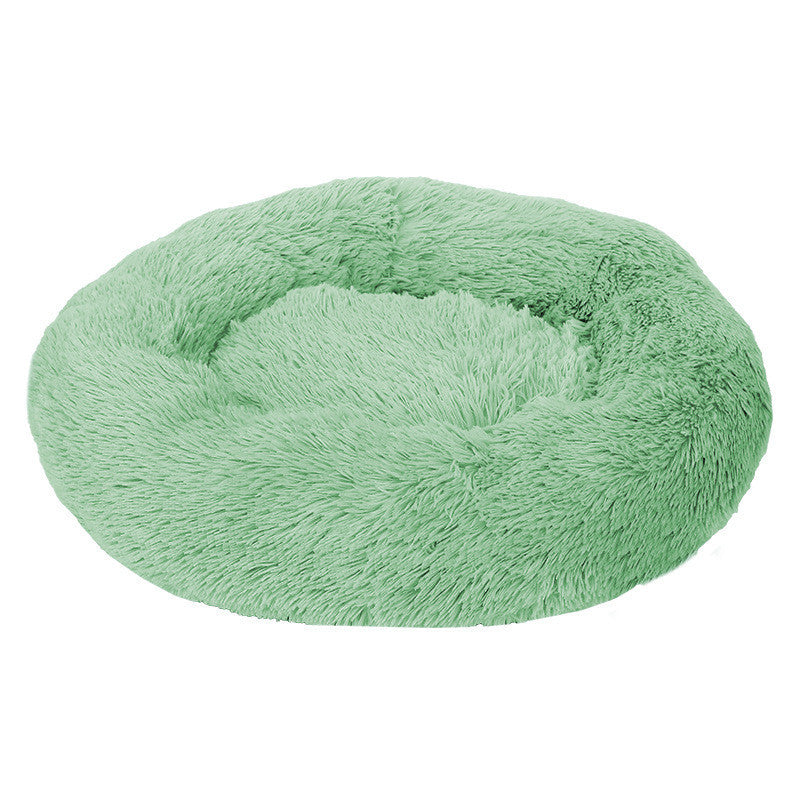 KFX-9567549 Removable and Washable Plush Crystal Velvet Cat Litter Cushion - Warm for Autumn and Winter