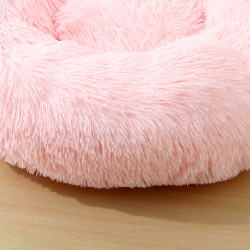 KFX-9567549 Removable and Washable Plush Crystal Velvet Cat Litter Cushion - Warm for Autumn and Winter