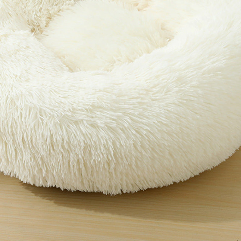 KFX-9567549 Removable and Washable Plush Crystal Velvet Cat Litter Cushion - Warm for Autumn and Winter