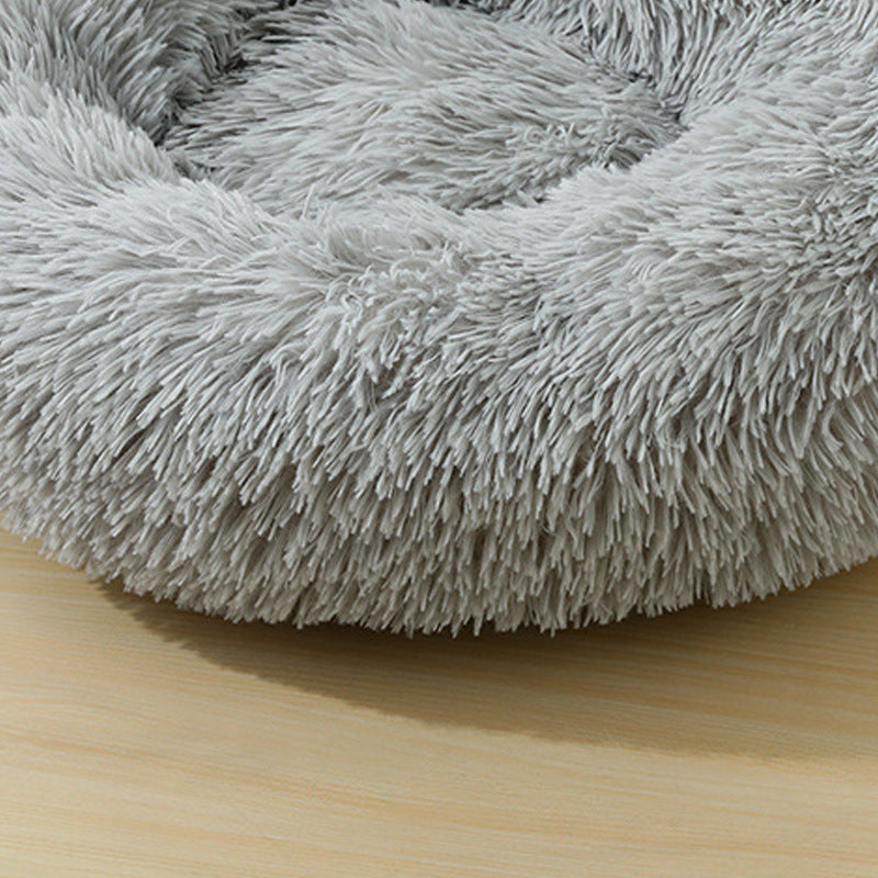 KFX-9567549 Removable and Washable Plush Crystal Velvet Cat Litter Cushion - Warm for Autumn and Winter