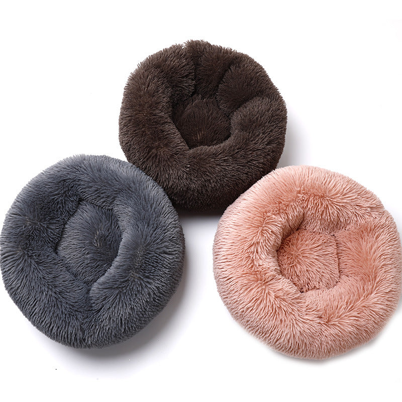 KFX-9567549 Removable and Washable Plush Crystal Velvet Cat Litter Cushion - Warm for Autumn and Winter