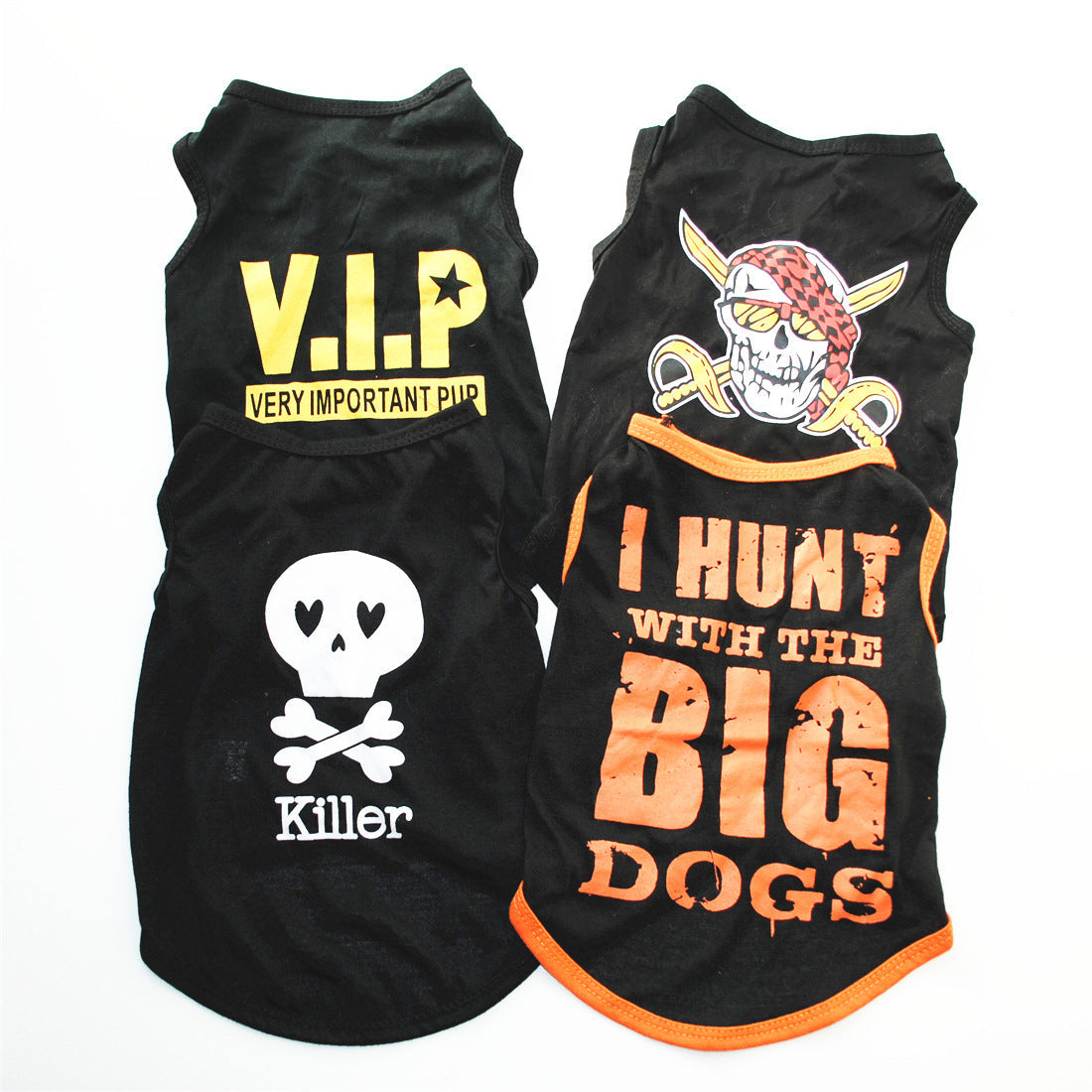 KFX-9567677 Lightweight Cotton Dog Vest for Summer Comfort, Casual Style, Multiple Sizes Available