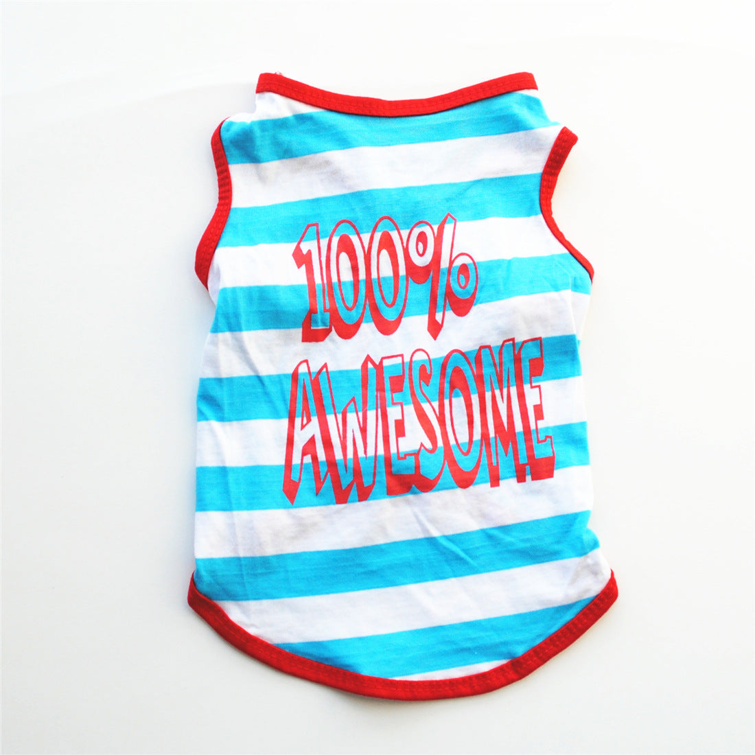 KFX-9567677 Lightweight Cotton Dog Vest for Summer Comfort, Casual Style, Multiple Sizes Available