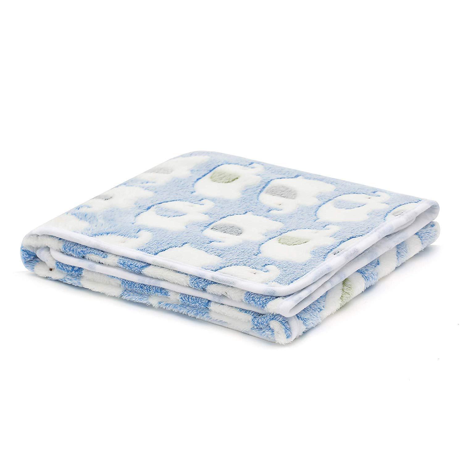KFX-9570109 Thick Flannel Pet Blanket for Dogs and Cats, Multiple Sizes Available