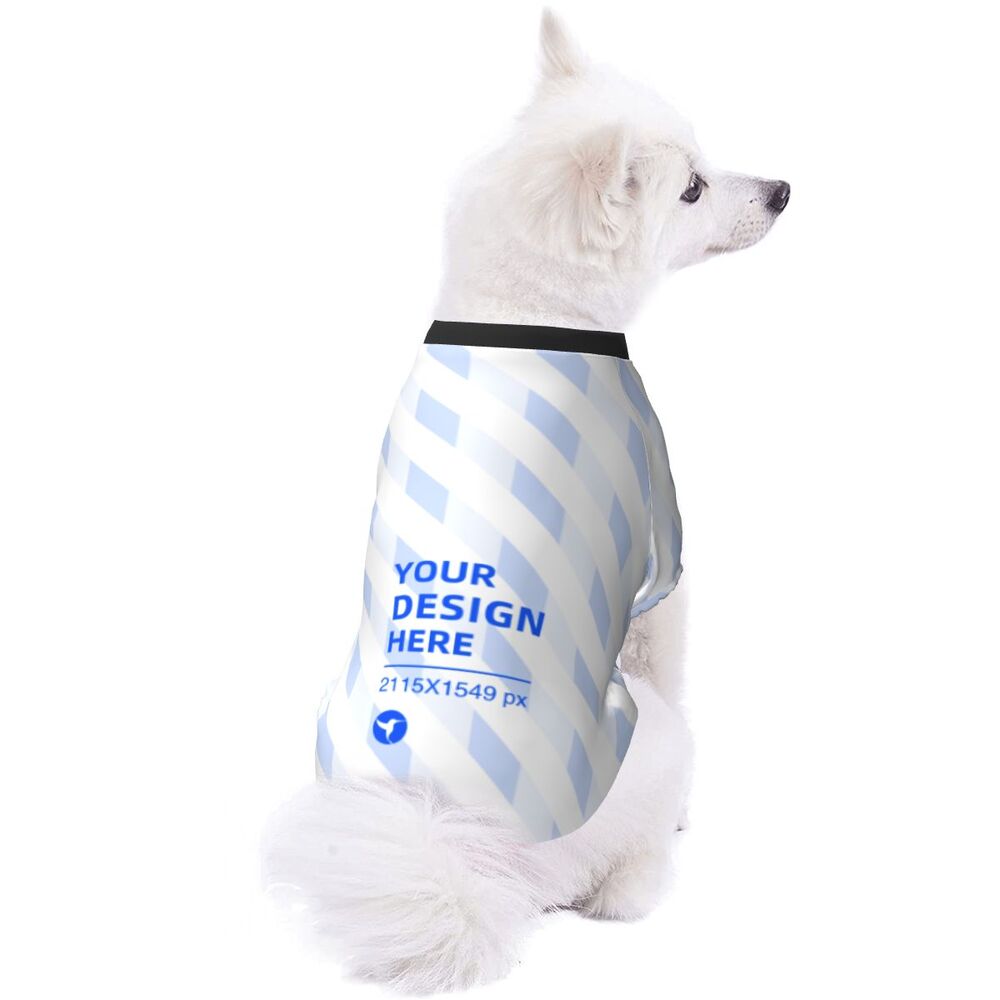KFX-9571645 Cozy Breathable Pullover Sweater for Small Pets - Soft Polyester with Cute Design