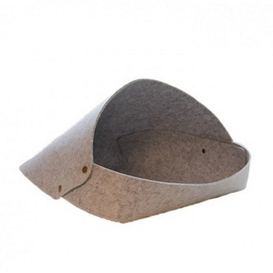KFX-9573309 Detachable Lock Felt Socket in Navy Blue, Coral Gray, and Beige Camel, Size 50*48*33CM