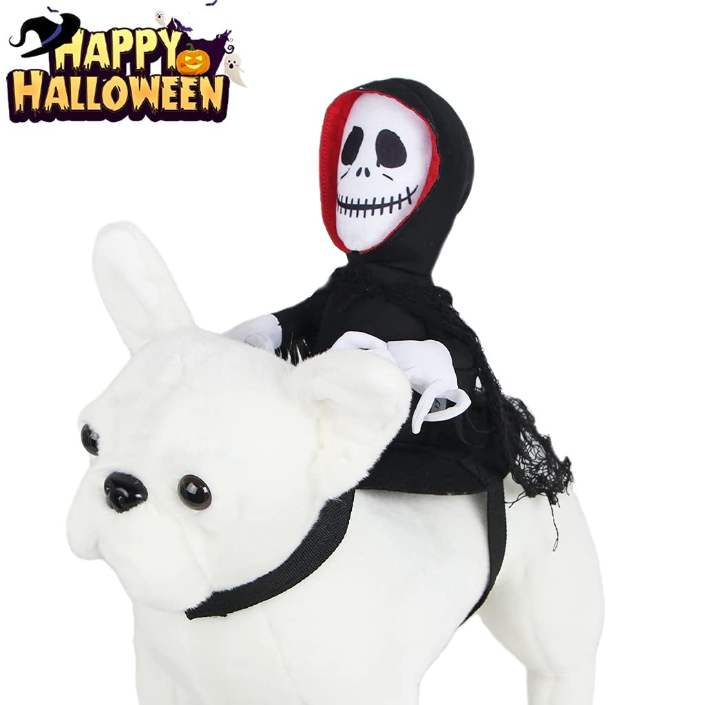 KFX-9573437 Pet Halloween Costume - Spider Pumpkin Vest for Dogs and Cats - Comfortable and Easy to Wear for Halloween Parties