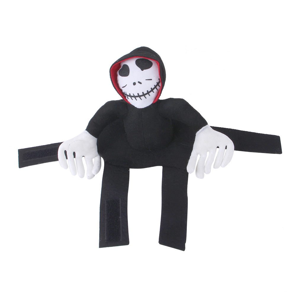 KFX-9573437 Pet Halloween Costume - Spider Pumpkin Vest for Dogs and Cats - Comfortable and Easy to Wear for Halloween Parties