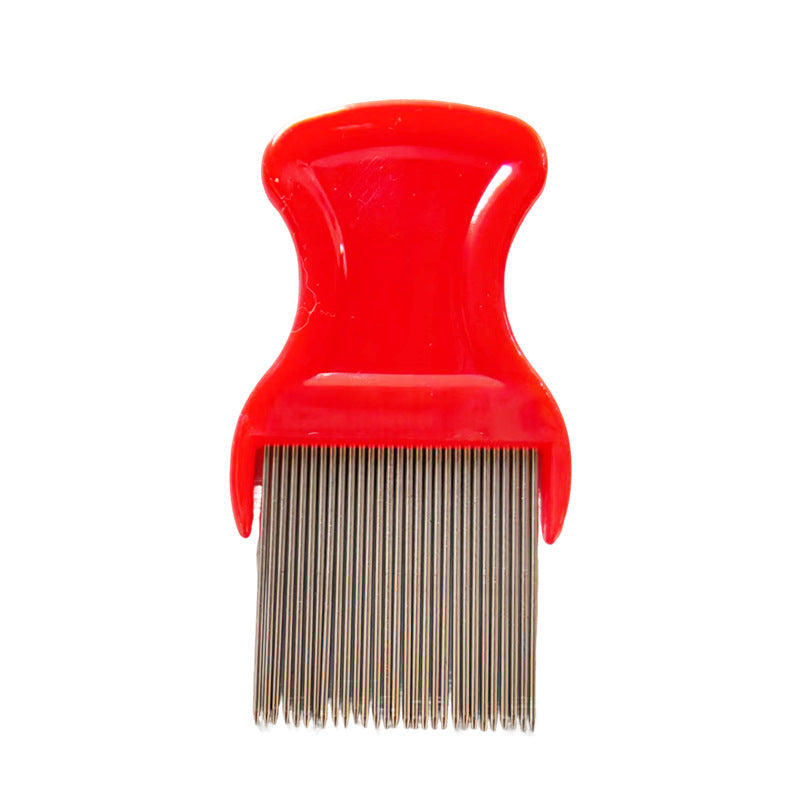 KFX-9574845 Flea Removal Comb for Dogs – Metal & Plastic Design with Comfortable Grip