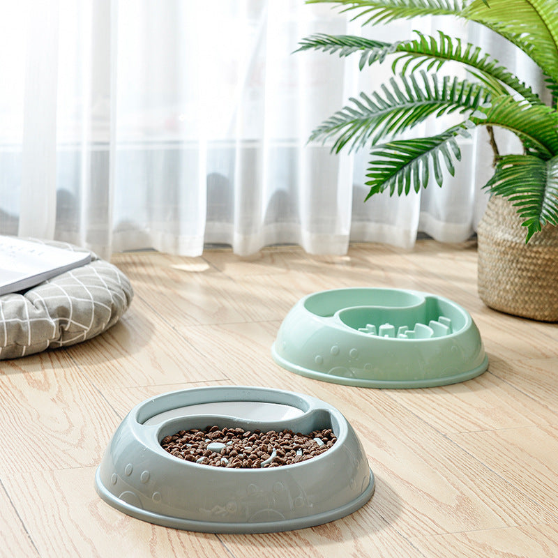 KFX-9575229 Anti-Choke Pet Bowl and Drinking Basin for Cats and Dogs - Eco-Friendly Material, 24CM Diameter