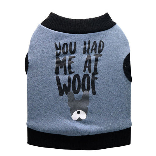 KFX-9575613 Fleece Fabric Small Dog Vest for All Seasons - Cozy and Casual
